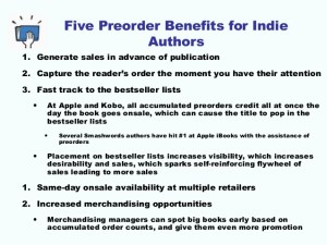 preorders 5 benefits 1