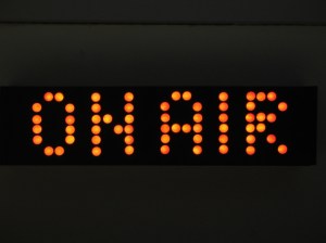 On Air sign