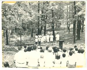 Shabbat at Camp Hawthorn 1950s