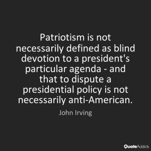 John Irving on patriotism